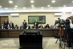 مراسم امضای تفاهم نامه همکاری وزرای فرهنگ ایران و اسلواکی