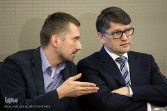 مراسم امضای تفاهم نامه همکاری وزرای فرهنگ ایران و اسلواکی