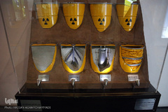 مراسم افتتاحیه تالار دستاوردهای هسته‌ای در باغ موزه دفاع مقدس