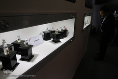 مراسم افتتاحیه تالار دستاوردهای هسته‌ای در باغ موزه دفاع مقدس