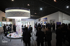 مراسم افتتاحیه تالار دستاوردهای هسته‌ای در باغ موزه دفاع مقدس