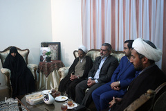 دیدار از خانواده شهید حجت‌الاسلام والمسلمین مصطفی مرتضایی	

