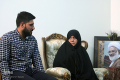 دیدار از خانواده شهید حجت‌الاسلام والمسلمین مصطفی مرتضایی	
