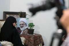 دیدار از خانواده شهید حجت‌الاسلام والمسلمین مصطفی مرتضایی	
