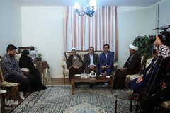 دیدار از خانواده شهید حجت‌الاسلام والمسلمین مصطفی مرتضایی	
