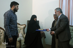 دیدار از خانواده شهید حجت‌الاسلام والمسلمین مصطفی مرتضایی	
