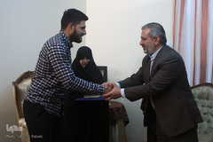 دیدار از خانواده شهید حجت‌الاسلام والمسلمین مصطفی مرتضایی	
