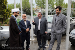 جمعی از اعضای هیات داوران مسابقات