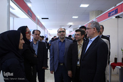 بازدید نصرالله جهانگرد معاون وزیر ارتباطات ازاولین نمایشگاه کسب و کارهای موفق در فضای مجازی