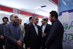 بازدید نصرالله جهانگرد معاون وزیر ارتباطات ازاولین نمایشگاه کسب و کارهای موفق در فضای مجازی