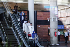 بازگشت نمایندگان ایران از مسابقات کویت
