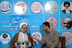 مهمانان ایکنا در آخرین روز برگزاری مسابقات بین المللی قرآن کریم