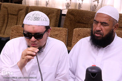 دیدار متسابقین روشندل مسابقات بین المللی قرآن با رییس سازمان بهزیستی