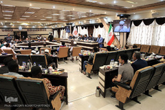 دیدار متسابقین روشندل مسابقات بین المللی قرآن با رییس سازمان بهزیستی