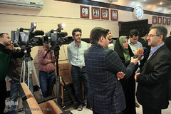 دیدار متسابقین روشندل مسابقات بین المللی قرآن با رییس سازمان بهزیستی