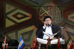 تلاوت سیدمحمد حسینی پور، نفر اول رشته قرائت بخش دانش آموزی