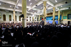 دیدار جمعی از کارگران سراسر کشور با حضرت آیت‌الله خامنه‌ای، رهبر انقلاب