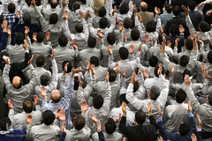 دیدار جمعی از کارگران سراسر کشور با حضرت آیت‌الله خامنه‌ای، رهبر انقلاب