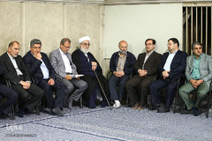 دیدار جمعی از کارگران سراسر کشور با حضرت آیت‌الله خامنه‌ای، رهبر انقلاب