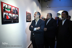 افتتاحیه نمایشگاه آثار برگزیده سومین جایزه جهانی عکس و فیلم اربعین