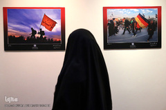 افتتاحیه نمایشگاه آثار برگزیده سومین جایزه جهانی عکس و فیلم اربعین