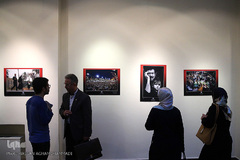 افتتاحیه نمایشگاه آثار برگزیده سومین جایزه جهانی عکس و فیلم اربعین