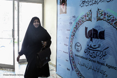 بازدید عضو هیئت‌رئیسه فراکسیون قرآن مجلس، زهرا سعیدی مبارکه از تحریریه ایکنا
