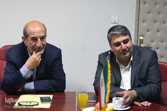  حمید صابرفرزام، رئیس سازمان فعالیت‌های قرآنی دانشگاهیان کشور در گفت‌وگو با زهرا سعیدی مبارکه، عضو هیئت‌رئیسه فراکسیون قرآن