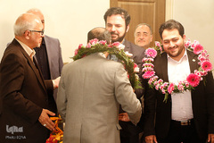 جمع پرشور قاریان قرآن در میلاد قمر بنی‌هاشم(ع)