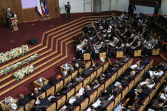 مراسم افتتاحیه ششمین کنفرانس الگوی اسلامی ایرانی پیشرفت 