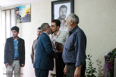 دیدار با خانواده شهید
