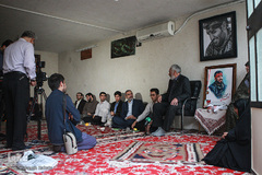 دیدار با خانواده شهید
