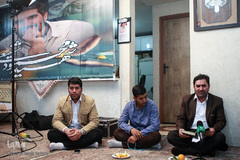 دیدار با خانواده شهید
