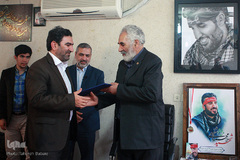 دیدار با خانواده شهید
