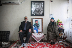 دیدار با خانواده شهید
