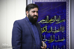 امیر نعیمی مداح اهل بیت میهمان ایکنا
