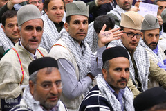دیدار معلمان و فرهنگیان با رهبر معظم انقلاب اسلامی