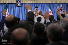 دیدار معلمان و فرهنگیان با رهبر معظم انقلاب اسلامی