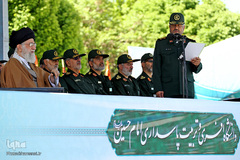 مراسم دانش آموختگی دانشجویان افسری و تربیت پاسداری دانشگاه امام حسین(ع) 