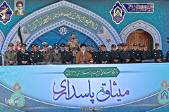 مراسم دانش آموختگی دانشجویان افسری و تربیت پاسداری دانشگاه امام حسین(ع) 