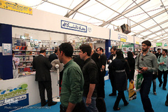 غرفه انتشارات جهاد دانشگاهی در سی امین نمایشگاه بین المللی کتاب تهران