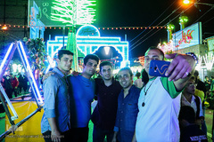 رآذین بندی معابر به مناسبت نیمه شعبان- تهران
