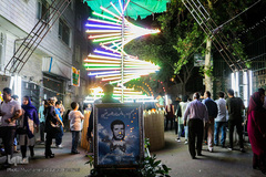 آذین بندی معابر به مناسبت نیمه شعبان- تهران
