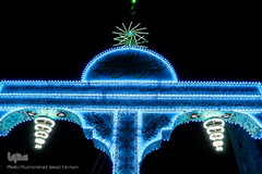 آذین بندی معابر به مناسبت نیمه شعبان- تهران
