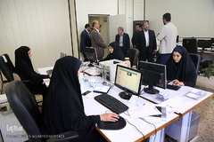 بازدید کریم نجفی برزگر، معاون فرهنگی دانشگاه پیام نور از ایکنا