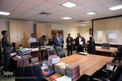 بازدید کریم نجفی برزگر، معاون فرهنگی دانشگاه پیام نور از سازمان فعالیتهای قرآنی دانشگاهیان کشور