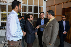 مراسم تجلیل از قاری بین‌المللی سعید پرویزی