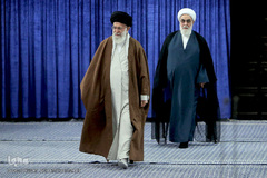 حضور حضرت آیت الله خامنه ای، رهبر معظم انقلاب پای صندوق اخذ رای