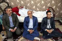 دیدار نمایندگان جامعه قرآنی با خانواده  شهید «مرتضی شکرانی»