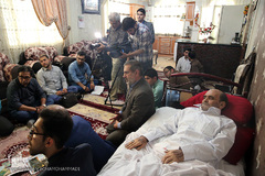 دیدار نمایندگان جامعه قرآنی با خانواده  شهید «مرتضی شکرانی»